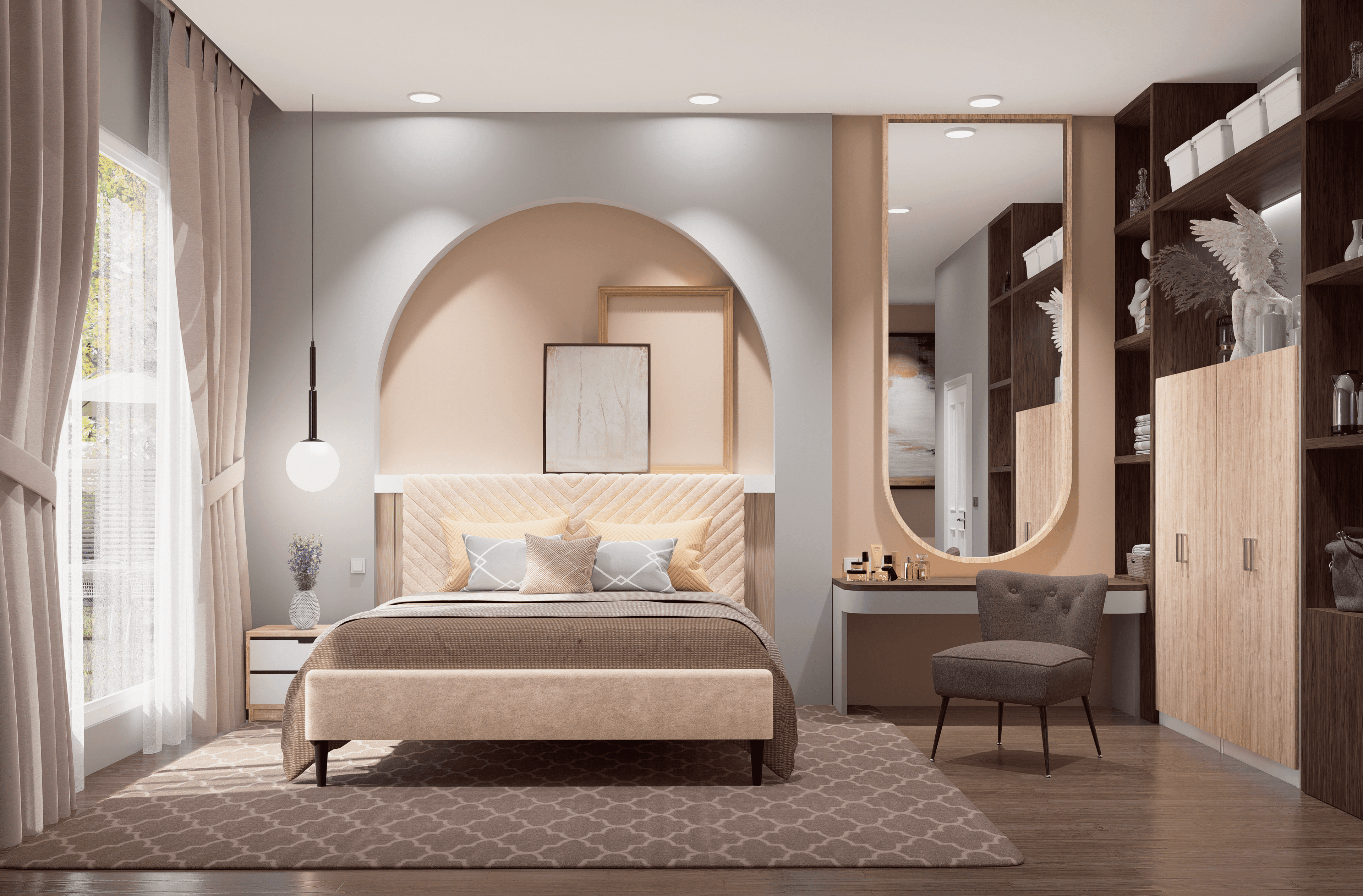 minimal bedroom