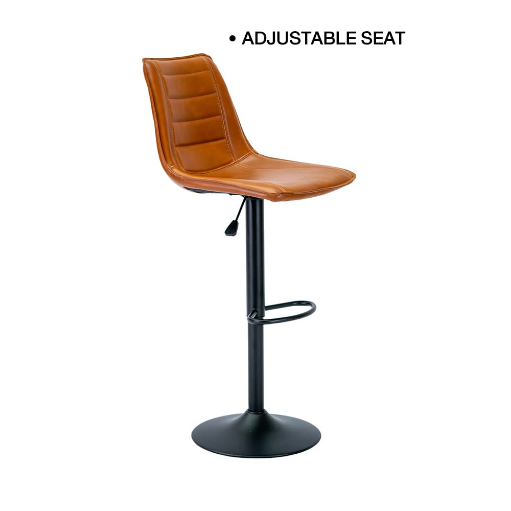 LOKO/62,เก้าอี้บาร์หมุนและปรับระดับได้