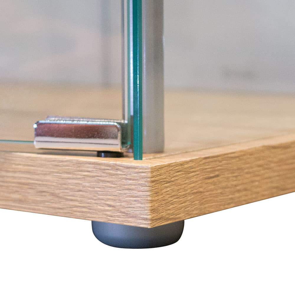 SHOW/42,8-Tier Glass Showcase with Key Lock-6