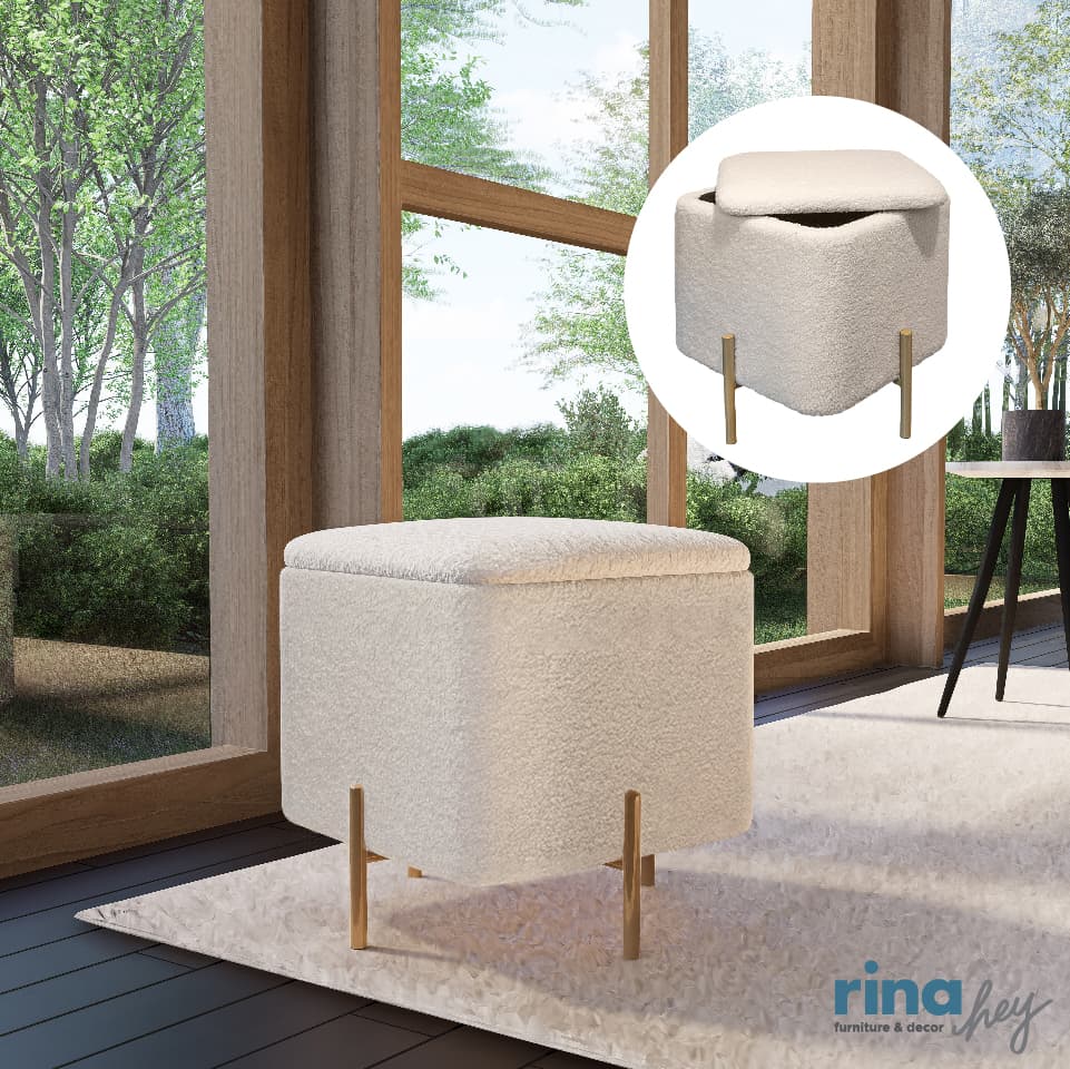 SQ/45,Stool with Storage-5