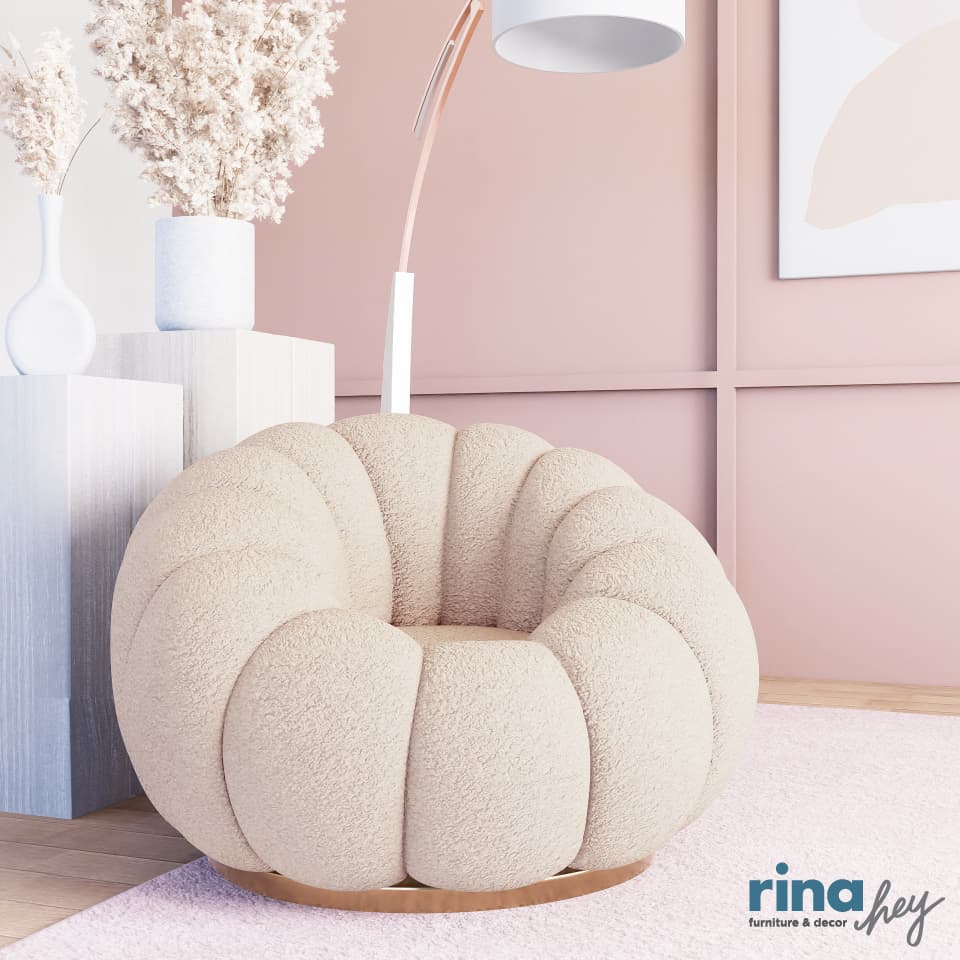 MIRONA/1,1 Seater Swivel Sofa-8