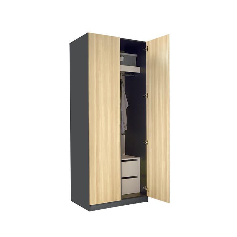 THE LINE/2,ตู้เสื้อผ้า 2 บานเปิด -3