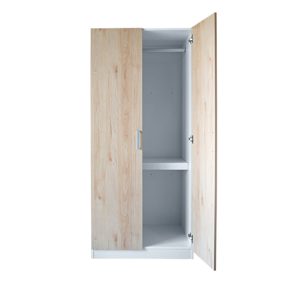 AUGUST-PLUS/2-180,2 Door Wardrobe-3