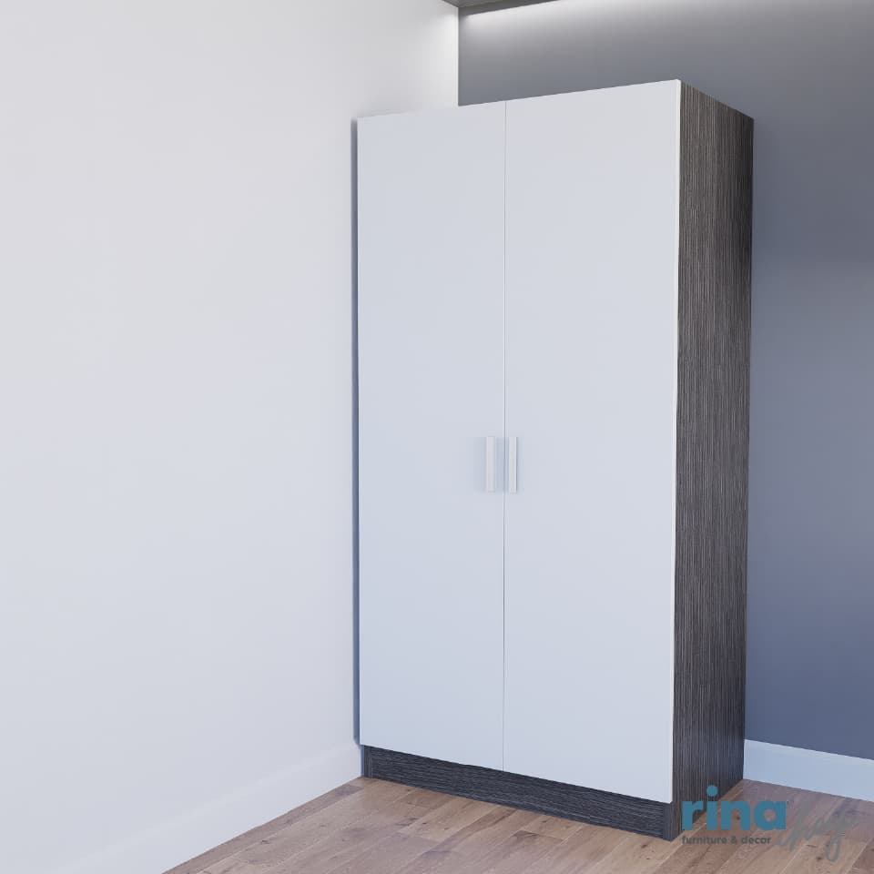 PROMO/2-90,ตู้เสื้อผ้า 2 บานเปิด -8