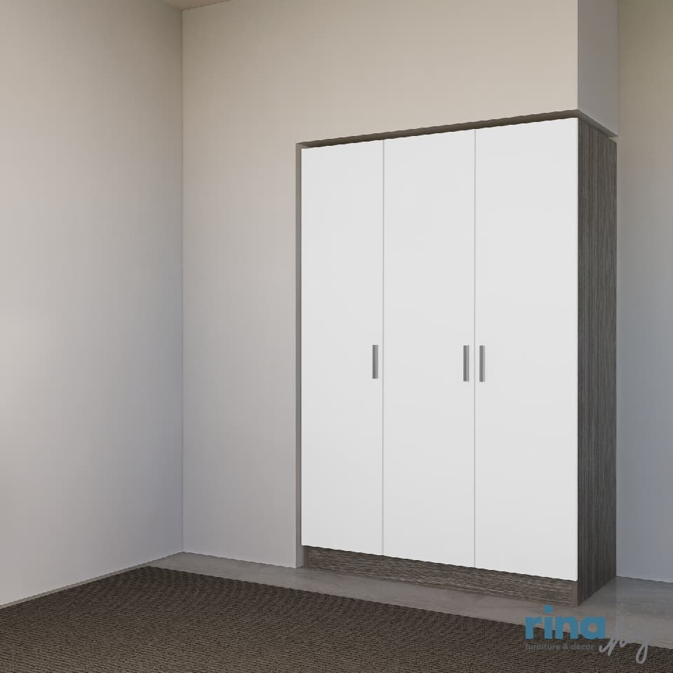 PROMO/3-120,ตู้เสื้อผ้า 3 บานเปิด-8