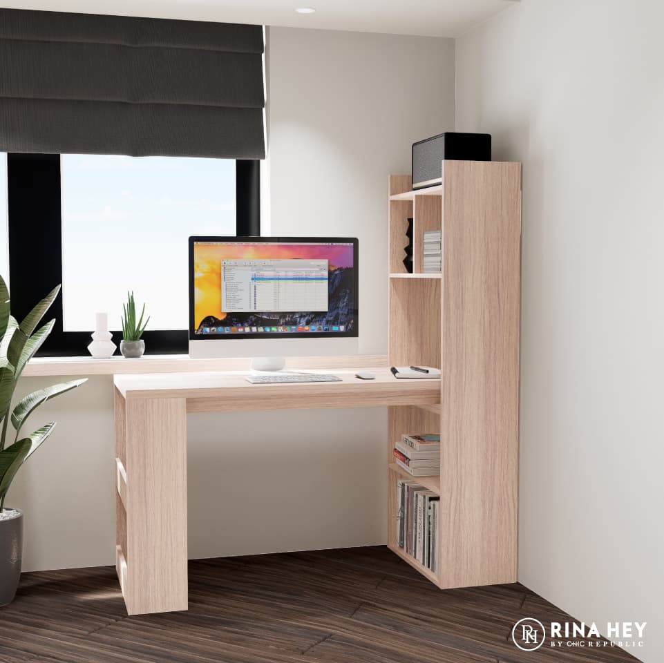 VOX/140,Working Table w/Bookcase-3