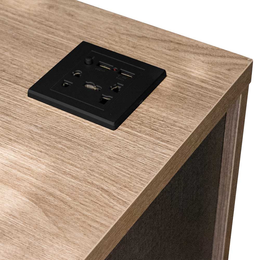 WFH/120,Working Table with USB Charger+Socket -5