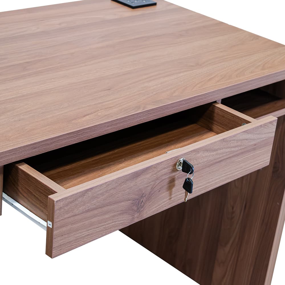 FENCY/120,โต๊ะทำงานพร้อมที่ชาร์จUSB+ปลั๊กไฟ-4